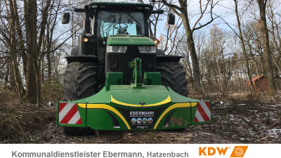 TractorBumper Frontgewicht Safetyweight PLUS, John Deere Traktor I KDW Technikwelt, Österreich